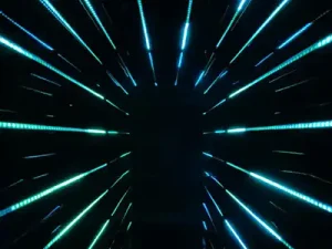 túnel de led